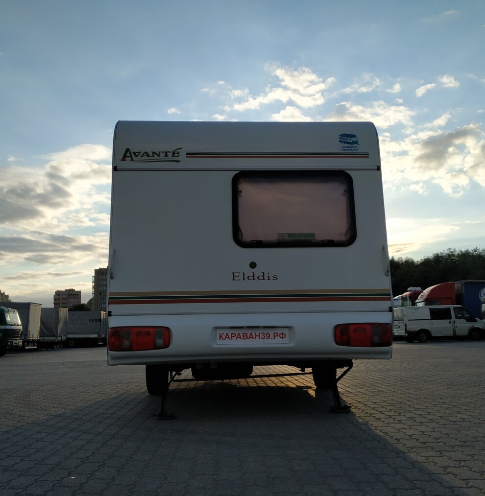 Дом на колёсах, Прицеп-дача: ELDDIS AVANTE, 750 кг.